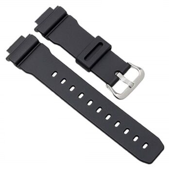 16mm Black Rubber Watch Band Fits – DW-5300 DW-5900 DW-6000 DW-6100 DW-6200 DW-6600 DW-6695 DW-6900 DW-8700 G-6900 GW-6900