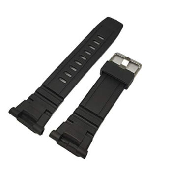 Silicone Black Rubber Replacement Watch Band Strap fits 40/8254 40/8309 & Others