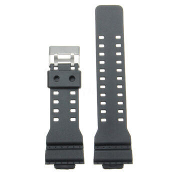 16mm Replacement Watch Band Strap for G-8900 GLS-8900 GR-8900 GW-8900 GD-100 GD-110 GD-120 GA-110 100 120 200 GA-150 GLS-100 GA-300 and Others Watches