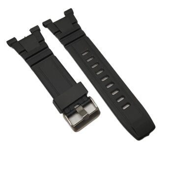 Silicone Black Rubber Replacement Watch Band Strap fits 40/8254 40/8309 & Others