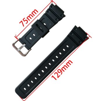 16mm x 26mm Replacement Watch Band Strap Fits DW-5600 DW-5600E DW-5000 DW-5700 GW-M5600 G-5700 G-5600 G-5700 | DW5600 DW5600E G5700 G5600 DW5700 | DW 5000 5600 5700 DW M5600
