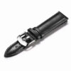 Black with Silver Buckle