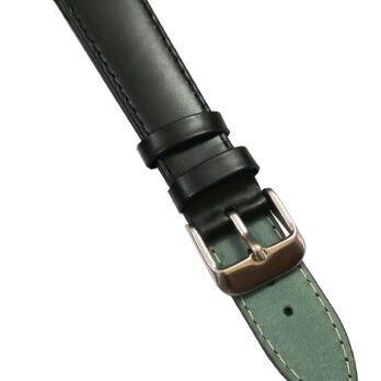 18mm Genuine Leather Watch Band Strap Fits KHAKI X-WIND H776460 H77646833 WATCH Black Silver Pin Buckle