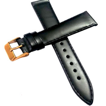 18mm Genuine Leather Watch Band Strap Fits KHAKI X-WIND H776460 H77646833 WATCH Black Yellow Pin Buckle