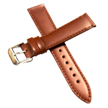 18mm Genuine Leather Watch Band Strap Fits KHAKI X-WIND H776460 H77646833 WATCH Light Brown Silver Pin Buckle