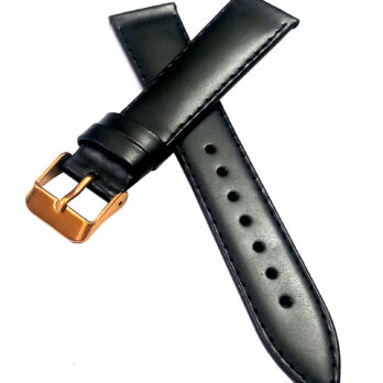 18mm Genuine Leather Watch Band Strap Fits KHAKI X-WIND H776460 H77646833 WATCH Black Yellow Pin Buckle