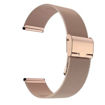 18mm stainless Steel Rose Gold Interchangeble Watchband Strap Mesh Bracelet Adjustable Metal Strap