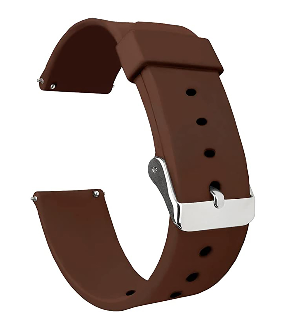 Smartwatch Quick Release 18mm 20mm 22mm 24mm Silicone Rubber Watch Band Strap Wholesale Job Lot Black Blue Brown - Image 5