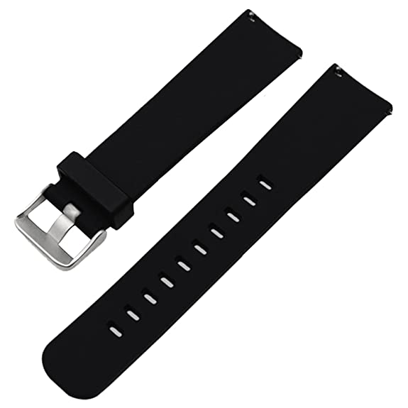 Smartwatch Quick Release 18mm 20mm 22mm 24mm Silicone Rubber Watch Band Strap Wholesale Job Lot Black Blue Brown - Image 6