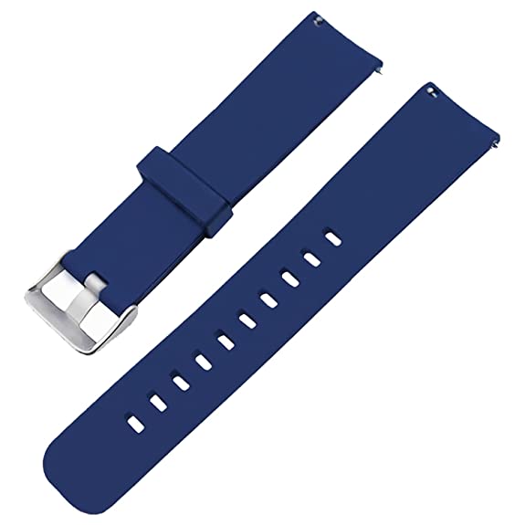Smartwatch Quick Release 18mm 20mm 22mm 24mm Silicone Rubber Watch Band Strap Wholesale Job Lot Black Blue Brown - Image 7