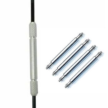 10mm-34mm Spring Bar 1.6mm thickness packet of Four Stainless Steel Watch Pins & Tool