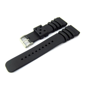 Ewatchaccessories 22mm Replacement Silicone Rubber Watch Band Strap Fits Marine Gear : AMW320/ Monster – Z22/ Diver Sports/Navy Seals Series 3000 /AMW-320 AMW-330 AD-520 MD-705 / Databank Calculator