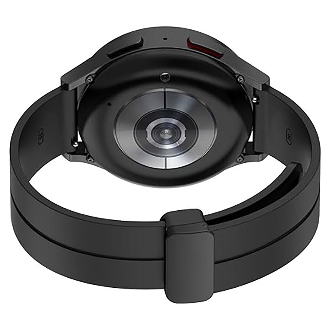 20mm 22mm Quick Release Silicone Watch Band Strap with Folding Magnetic Lock - Image 4