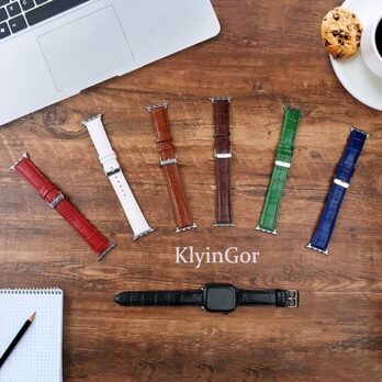 Leather Watch Band Compatible for Apple Watch Bands 45mm 44mm 42mm 41mm 40mm 38mm, Leather Replacement Watch Band Straps Compatible with iWatch Series 9 8 7 6 5 4 3 2 1 SE Ultra
