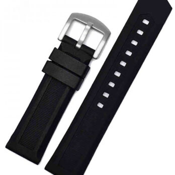 26mm Silicone Rubber Watch Band Strap