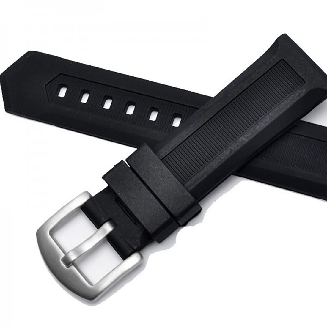 26mm Silicone Rubber Watch Band Strap - Image 3