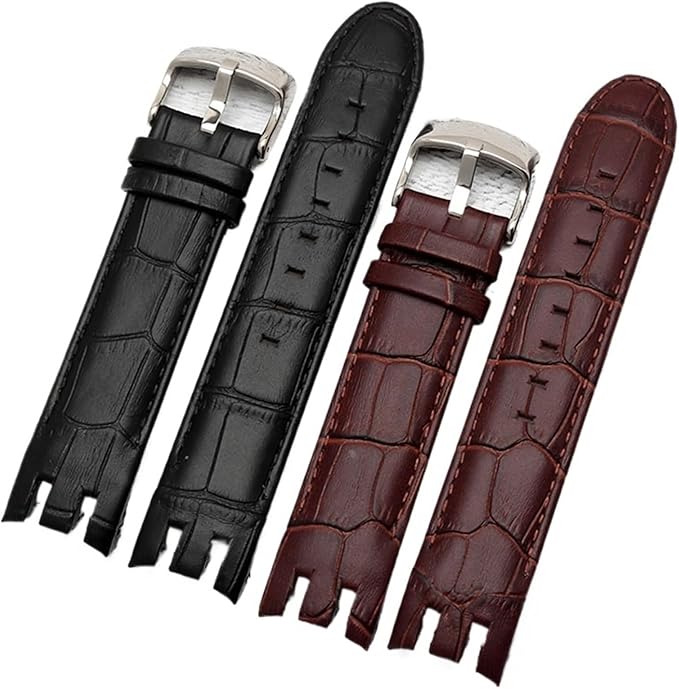Swatch Black Brown Croco