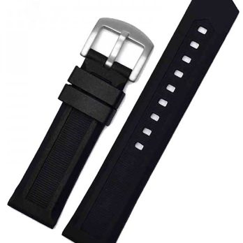 26mm Silicone Rubber Watch Band Strap