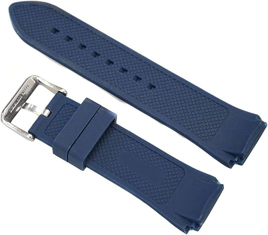 26mm Blue Rubber Watch Band Strap Compatible with W0247G3 W0248G5 W0247G4 W0040G1 W0040G3 W0040G7 - Image 2