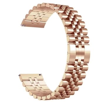 Watch Band Metal Stainless Steel Rose Solid Strap 14mm Jubilee Quick Release Premium Polished Brushed Flexible Metal Watch Bracelet Strap Men Replacement Band
