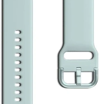20mm Green Quick Release Watch Band Soft Silicone Replacement Strap for Smartwatch