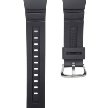 Black Rubber Replacement Watch Band Strap Compatible with AW-590-1A AW-591 AWG-100 AWG-100R AWG-101 AWG-M100 AWG-M100A AWG-M100F-1CW & More