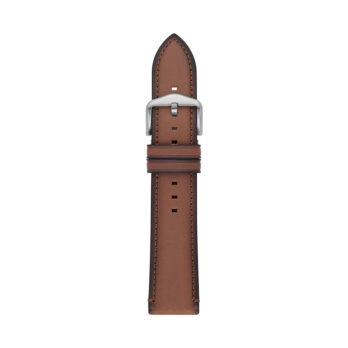 22mm Replacement Tan Leather Watch Band Strap For Men & Women | Comfortable & Durable