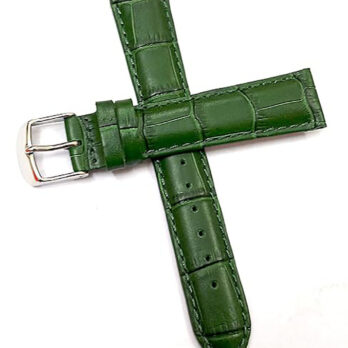 14mm Green Replacement Geniune Leather Watch Strap For Men And Women | Comfortable & Durable
