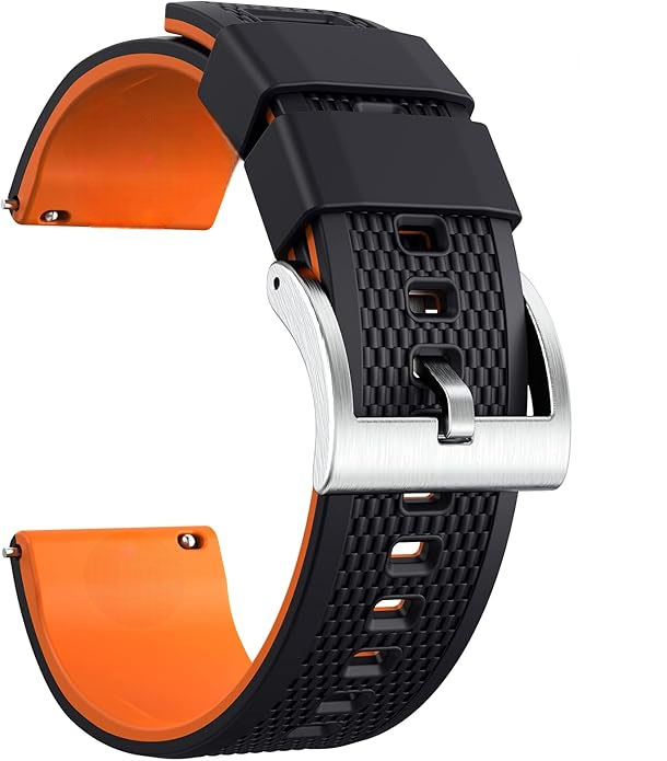 QR SIlicone Black Oange