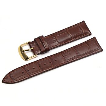 22mm Leather Watch Strap for Men & Women | Smartwatch & Analog Compatible | Genuine Leather Replacement Watch Band