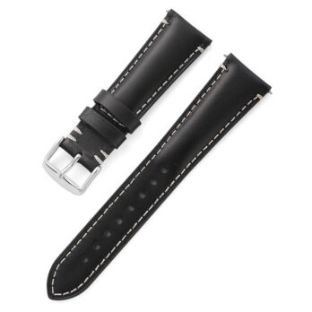 22mm Genuine Leather Watch Strap Band Wrist Bracelet Slim Watch Band